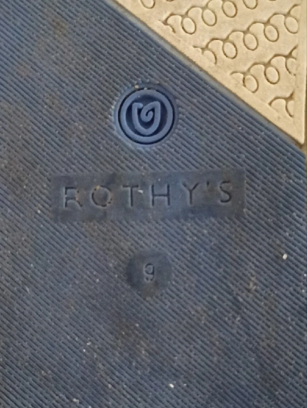 Rothy's Women's Slip-On Flats in Navy Blue with White Sole